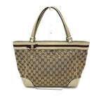 Gucci Tote GG Canvas Sherry Line Beige