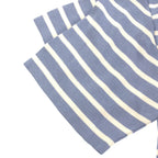 Dior 183 Light Blue White Logo Short Sleeve Knit XS Sweater — view 5