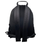 Fendi Backpack Zucca Pattern Leather Nylon FF Logo Black Gray Yellow — view 2