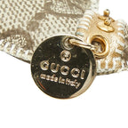 Gucci GG Supreme Oli Chihuahua Key Holder Charm Beige Leather — view 4