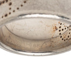 Hermes Eclipse Ribbon Ring 58 Silver — view 5