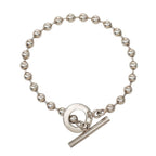 Gucci Ball Chain Bracelet T Bar Silver — view 3