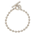 Gucci Ball Chain Bracelet T Bar Silver