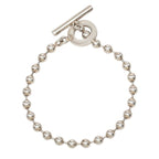 Gucci Ball Chain Bracelet T Bar Silver