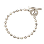 Gucci Ball Chain Bracelet T Bar Silver — view 2