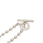 Gucci Ball Chain Bracelet T Bar Silver — view 5