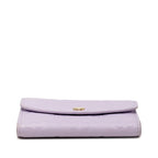 Louis Vuitton Monogram Empreinte Porte-Monnaie Rosari Bifold Wallet Lilac — view 3