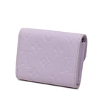 Louis Vuitton Monogram Empreinte Porte-Monnaie Rosari Bifold Wallet Lilac — view 2