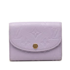 Louis Vuitton Monogram Empreinte Porte-Monnaie Rosari Bifold Wallet Lilac
