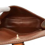 Louis Vuitton Monogram Saint Cloud GM Crossbody Shoulder Bag Brown Leather — view 9