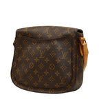 Louis Vuitton Monogram Saint Cloud GM Crossbody Shoulder Bag Brown Leather — view 2