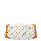 Louis Vuitton Monogram Multicolor Ursula Handbag Blanc White Leather — view 3