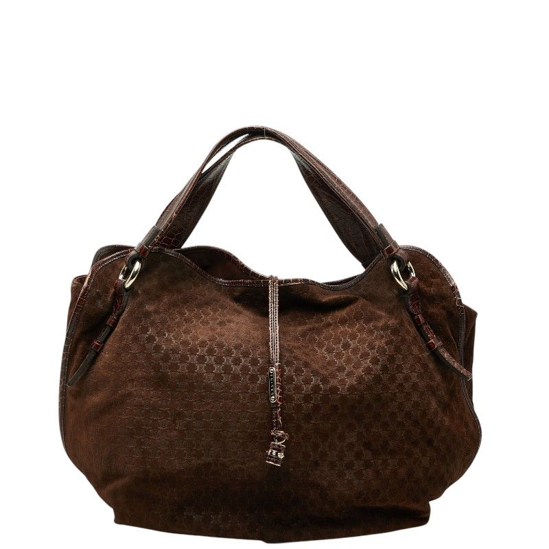 Celine Macadam Croco Tote