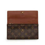 Louis Vuitton Monogram Pochette Porto Monet Cles Wallet Brown — view 6