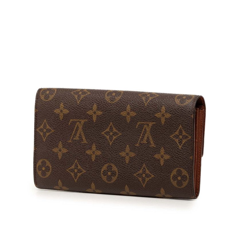 Louis Vuitton Monogram Pochette Porto Monet Cles Wallet Brown — view 2