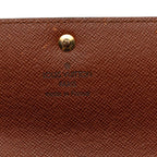Louis Vuitton Monogram Pochette Porto Monet Cles Wallet Brown — view 8
