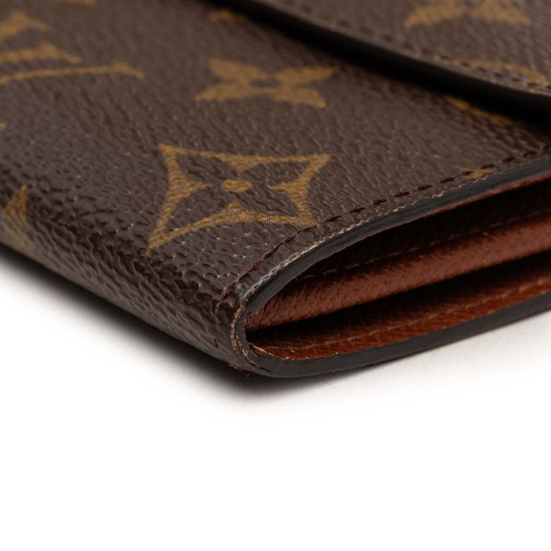 Louis Vuitton Monogram Pochette Porto Monet Cles Wallet Brown — view 4