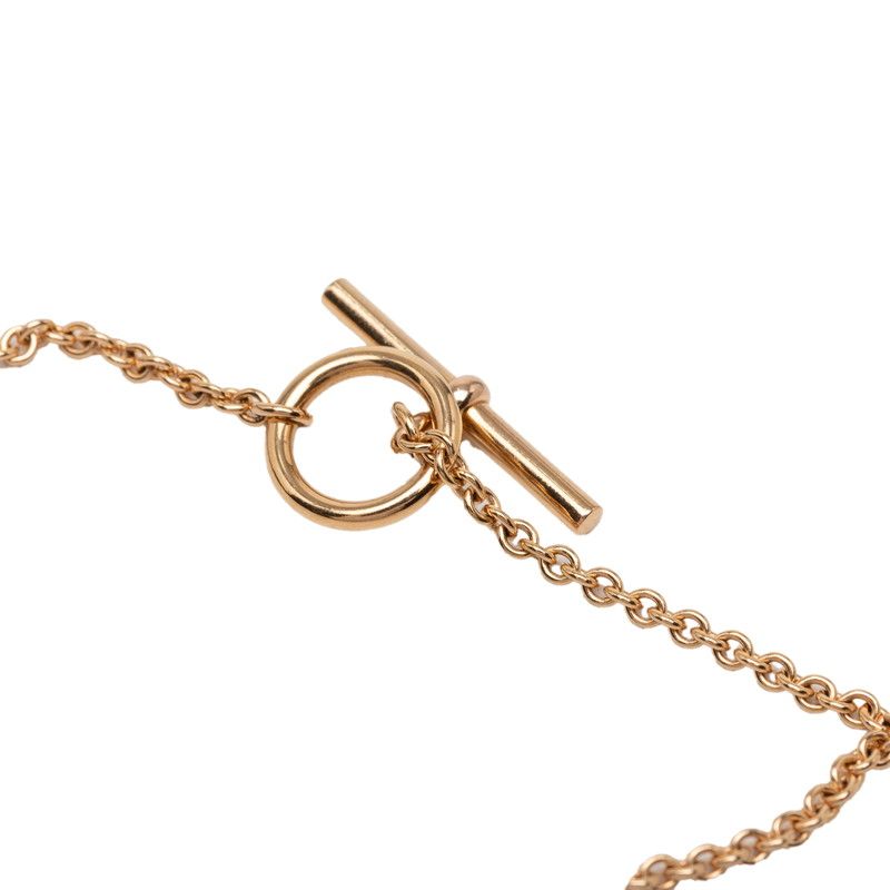 Hermes Chaine D'ancre Mini Punk ST Bracelet 18k Pink Gold — view 4