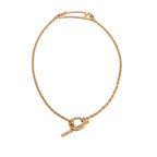 Hermes Chaine D'ancre Mini Punk ST Bracelet 18k Pink Gold — view 3