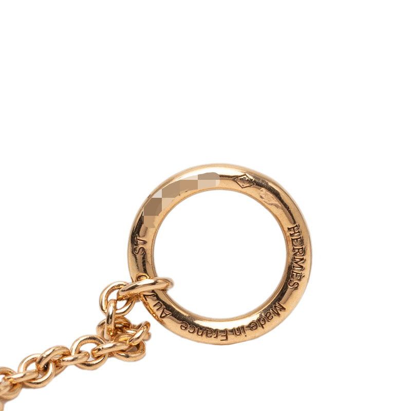 Hermes Chaine D'ancre Mini Punk ST Bracelet 18k Pink Gold — view 5