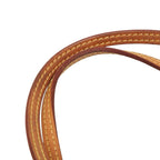 Louis Vuitton Monogram Neverfull MM Tote Brown Leather — view 8