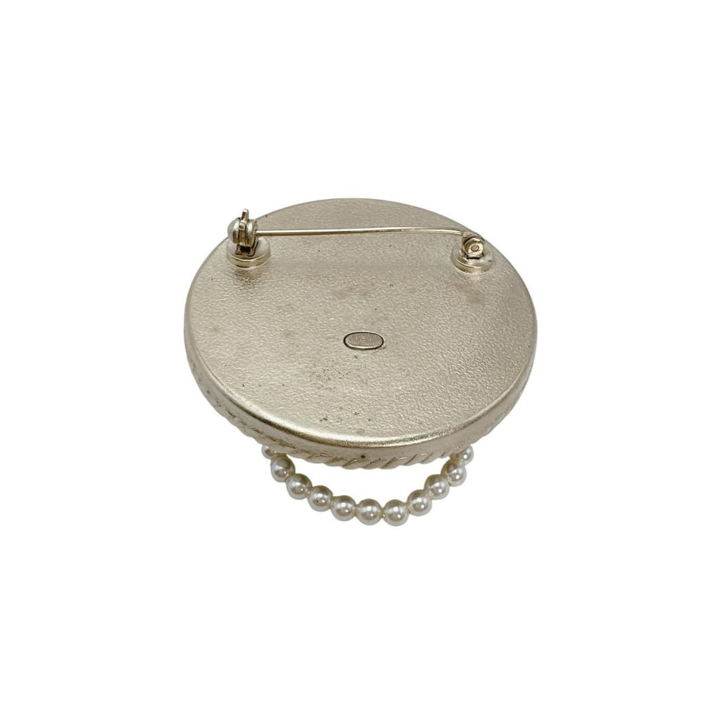 Chanel Bag Brooch White — view 3