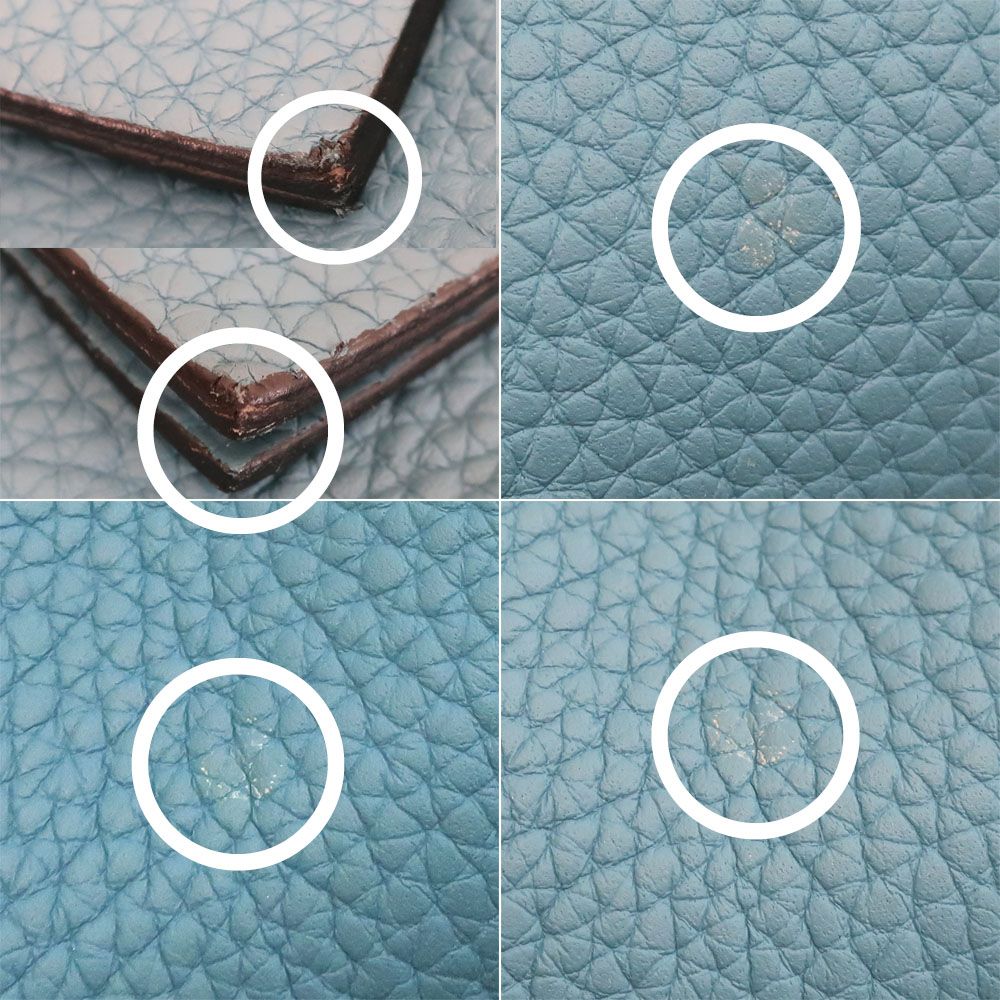 Hermes Heaven Cover Series 31 New Blue Jean Tote Shoulder — view 8