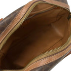 Celine Handbag Macadam Brown Dark Mini Boston Leather — view 7