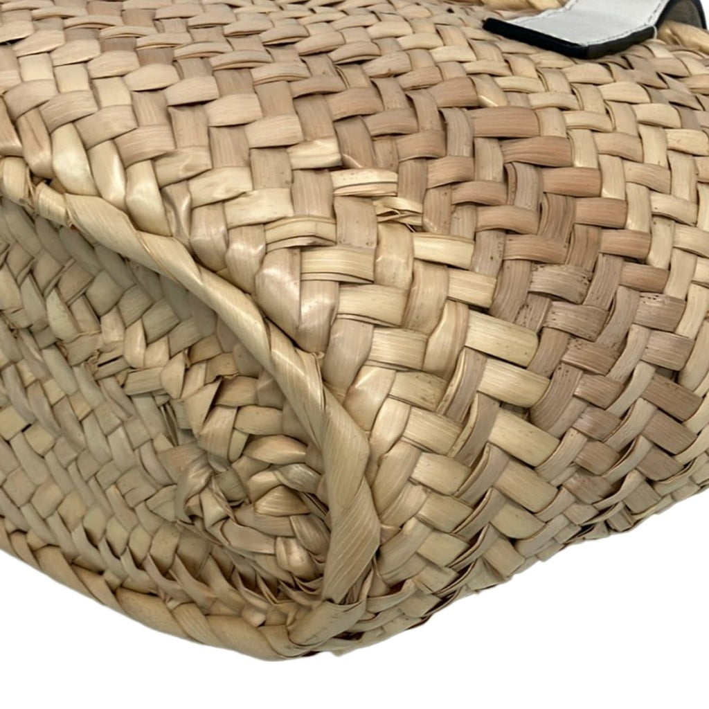 Loewe Tote Basket Small Beige White Leather — view 6