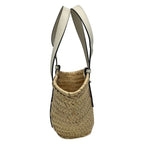 Loewe Tote Basket Small Beige White Leather — view 4