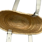 Loewe Tote Basket Small Beige White Leather — view 7