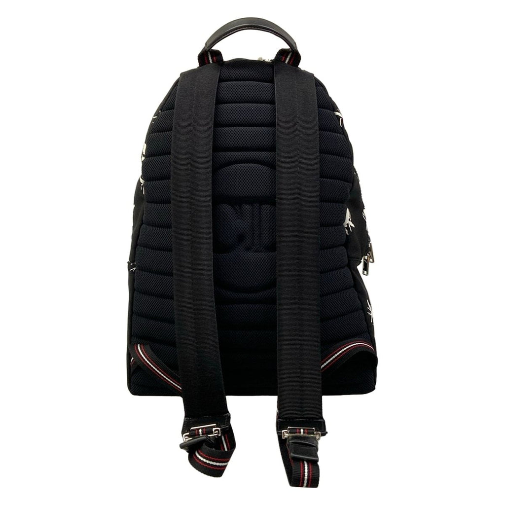 Dior Homme Backpack Black White Red Bee Leather — view 3