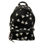 Dior Homme Backpack Black White Red Bee Leather