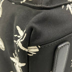 Dior Homme Backpack Black White Red Bee Leather — view 6