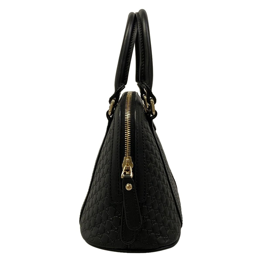 Gucci Handbag Micro Guccissima Black Leather — view 2