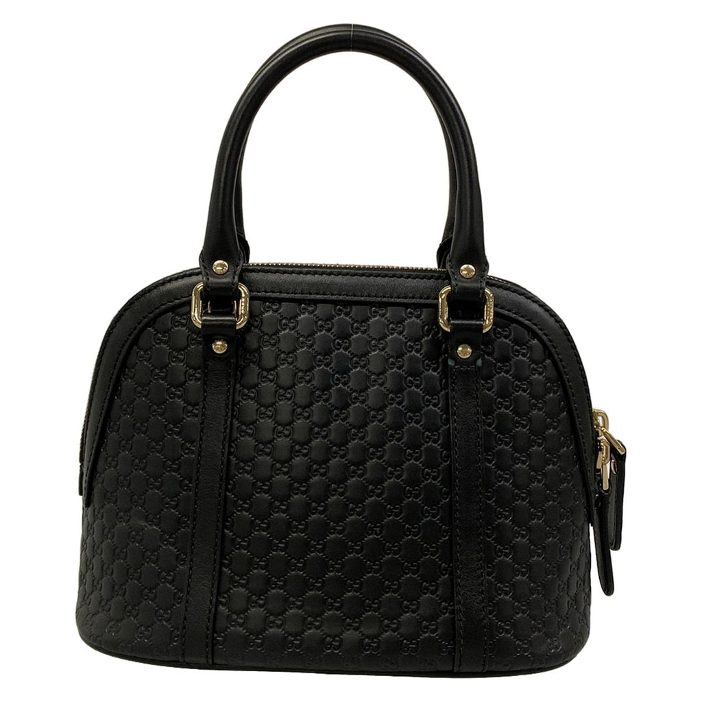 Gucci Handbag Micro Guccissima Black Leather — view 3