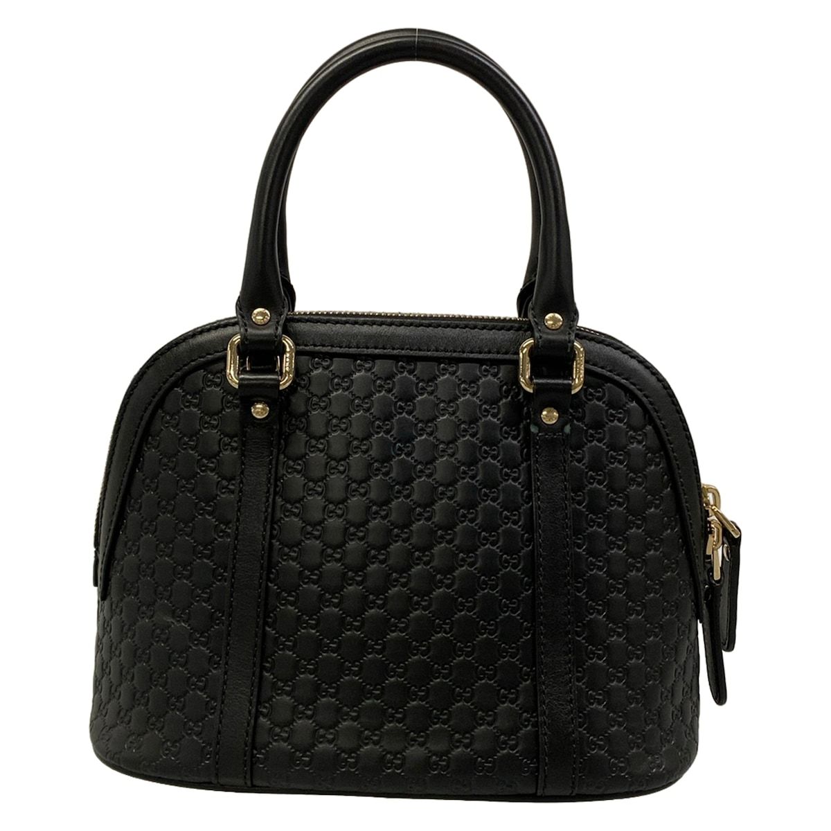 Gucci Handbag Micro Guccissima Black Leather — view 3