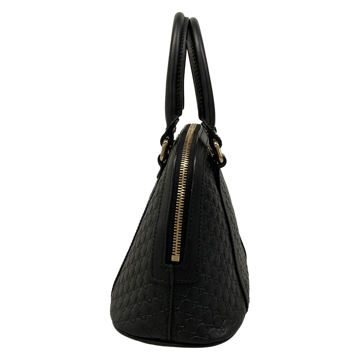 Gucci Handbag Micro Guccissima Black Leather — view 4