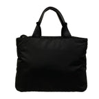 Prada Tote Padded Nylon Black Re-Nylon Leather — view 3