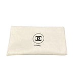 Chanel Shoulder Bag Quilted Beige Chain Gold Flap Pocket Tassel Lambskin — view 8