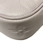 Louis Vuitton Wallet Monogram Empreinte on Chain Misty Lilac Leather Cowhide — view 8