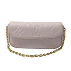 Louis Vuitton Wallet Monogram Empreinte on Chain Misty Lilac Leather Cowhide