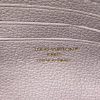 Louis Vuitton Wallet Monogram Empreinte on Chain Misty Lilac Leather Cowhide — view 5