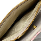 Dior Bifold Wallet Lucky Dio Lucaro Dahlia Pink Beige Multi — view 4