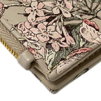 Dior Bifold Wallet Lucky Dio Lucaro Dahlia Pink Beige Multi — view 7
