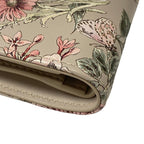 Dior Bifold Wallet Lucky Dio Lucaro Dahlia Pink Beige Multi — view 6