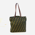 Fendi Zuka Tote Iconic Brown