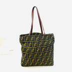 Fendi Zuka Tote Iconic Brown