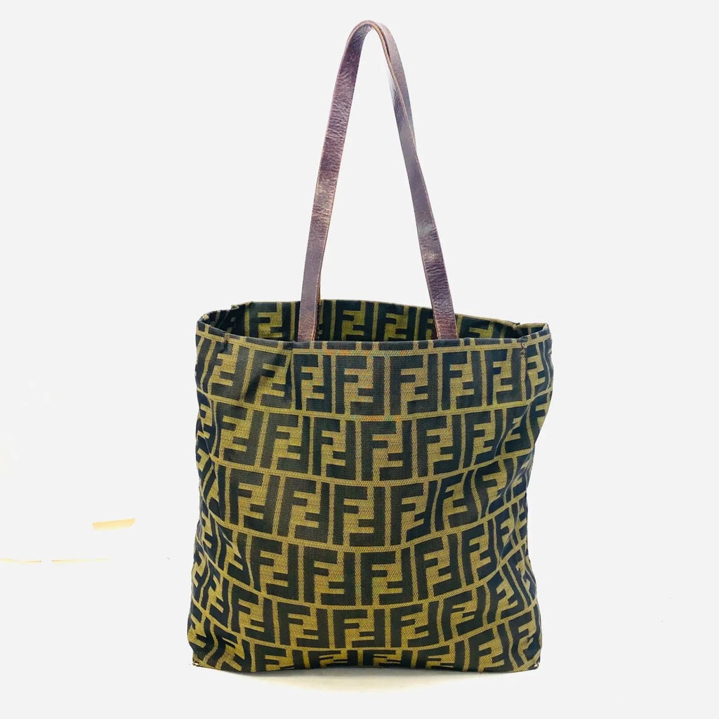 Fendi Zuka Tote Iconic Brown — view 3