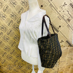 Fendi Zuka Tote Iconic Brown — view 4